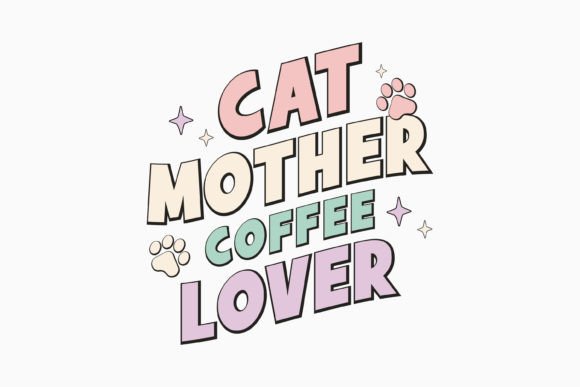 Cat Mother Coffee Retro Design Review