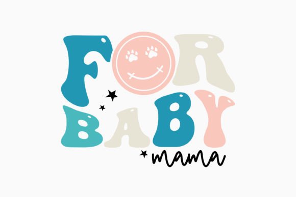Fur Baby Mama: A Designer's Take on a Retro Dog Mom Embroidery File