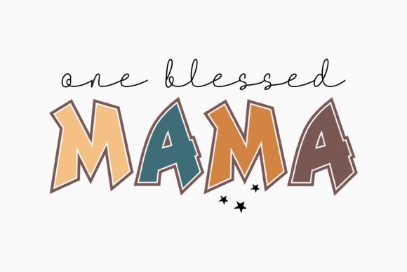 One Blessed Mama Retro Mothers Day SVG Review