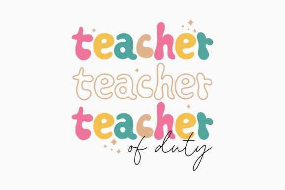 Teacher of Duty Retro Teacher SVG Review