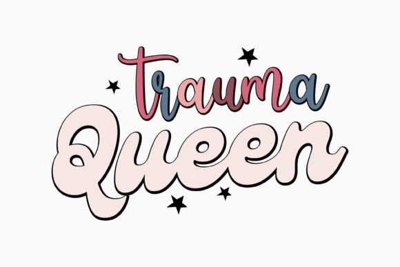 Trauma Queen Retro Nurse Quotes SVG Review