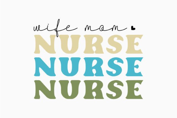 Wife Mom Nurse Retro Nurse Quotes Embroidery Review
