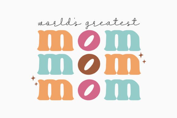 Worlds Greatest Mom Retro Mothers Day Embroidery Review